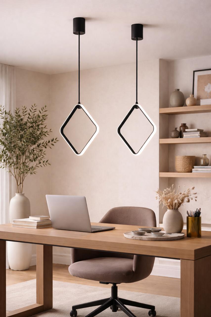 Square pendant