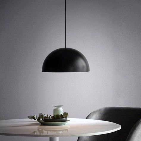 Noir Orb Pendant