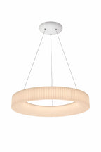 Ribbed Edge Pendant light