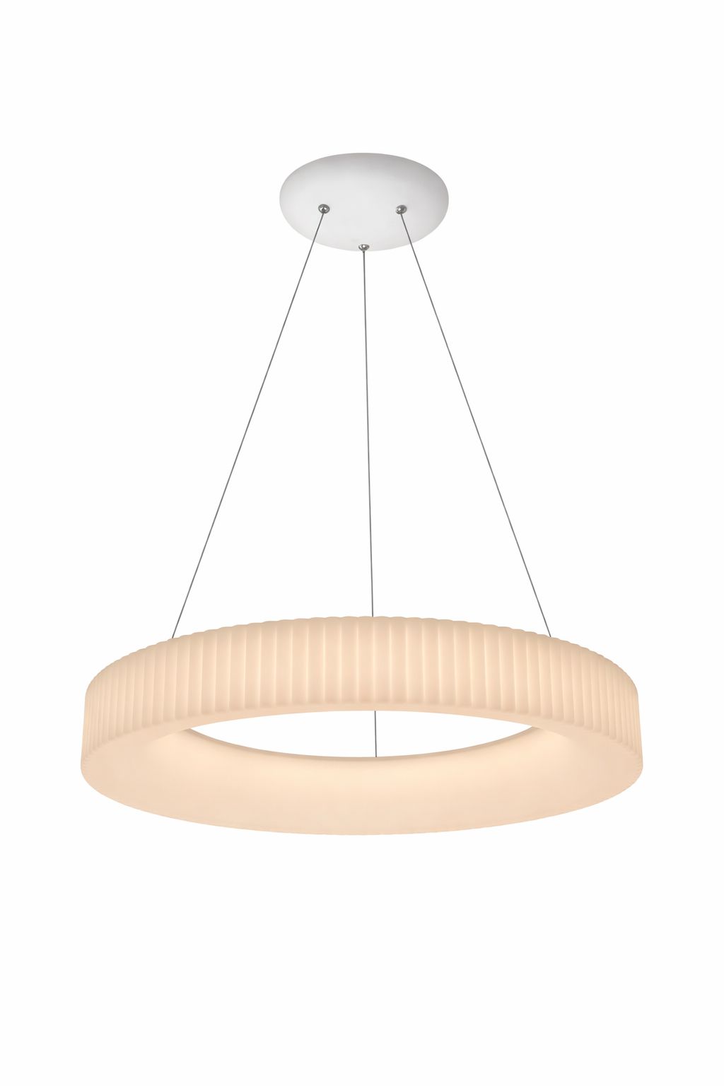 Ribbed Edge Pendant light