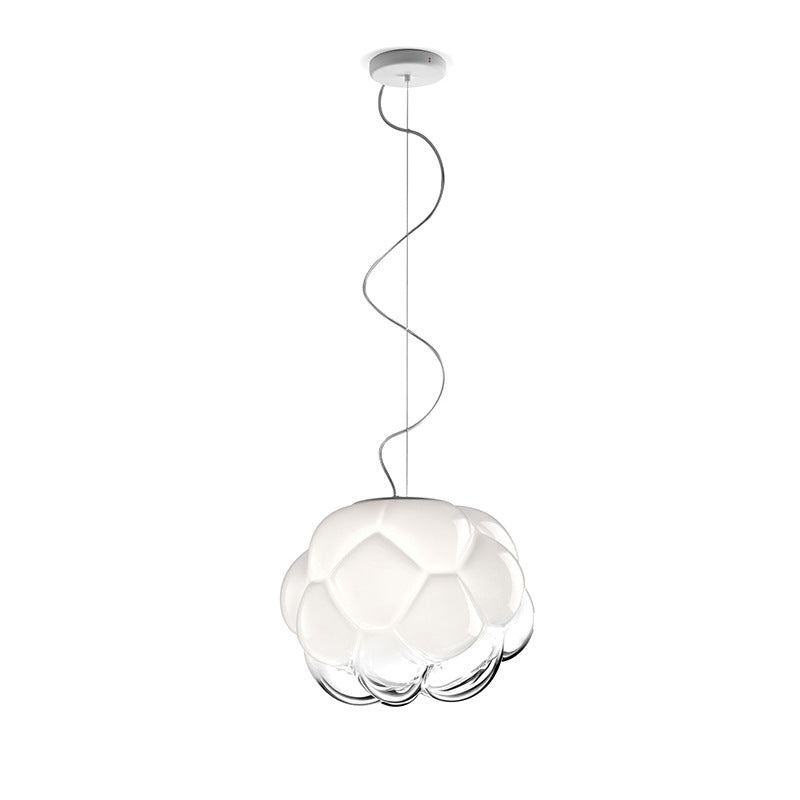 Cloudy glass