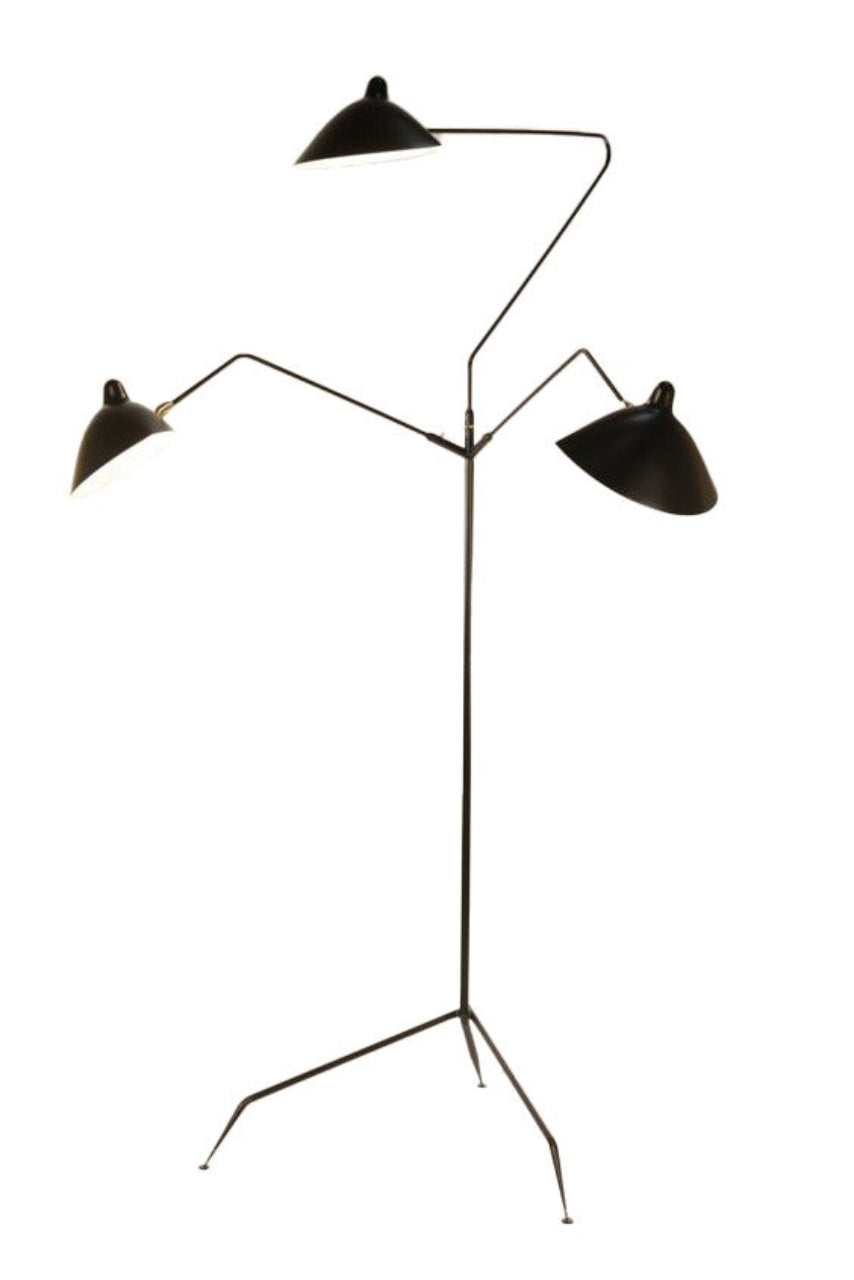 Tri-Arm Floor Lamp