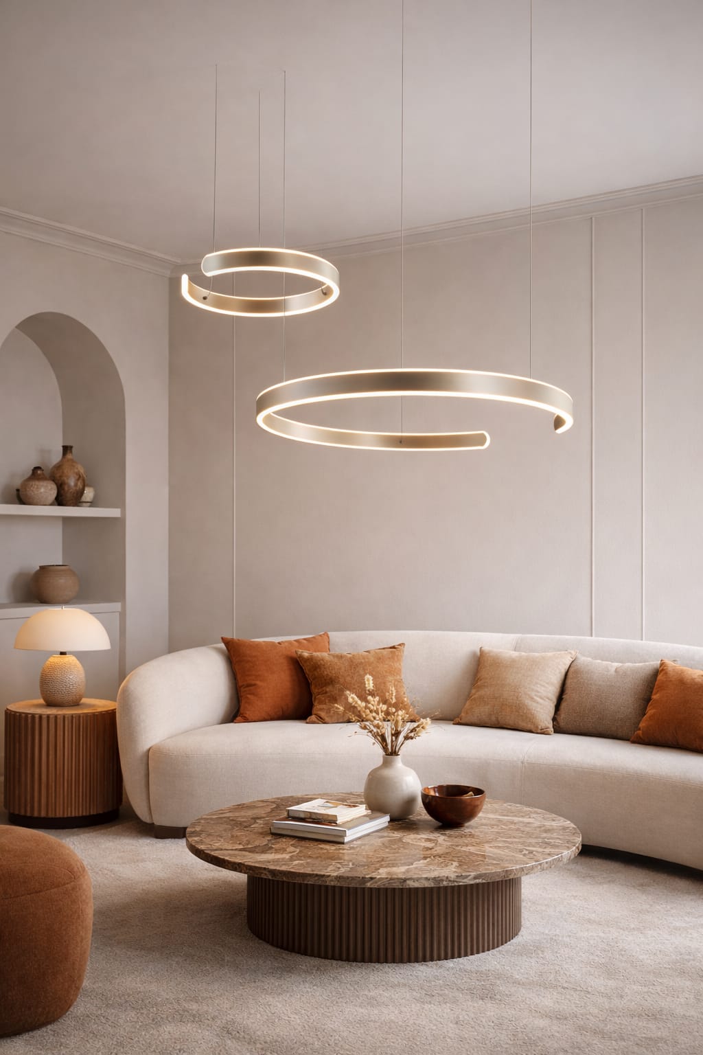 Aura Ring Chandelier