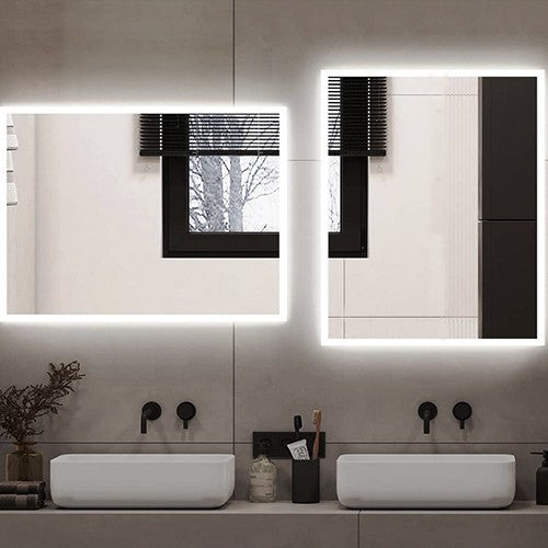 Rectangular Frontlit Mirror