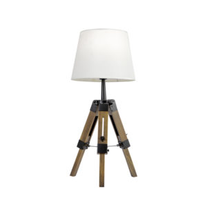 White Tripod Table Lamp