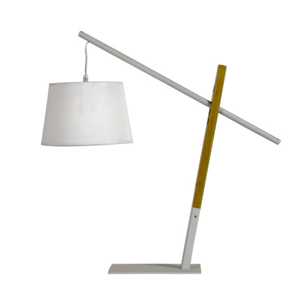 Adjustable White Table Lamp