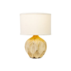 Ceramic Wood texture Table Lamp