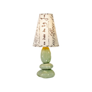 Light Green stone Table Lamp