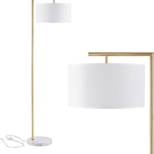 White Arched Floor Lamp