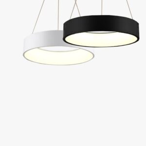 White & Black Ring pendant