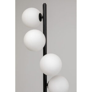Opalé Black Floor Lamp