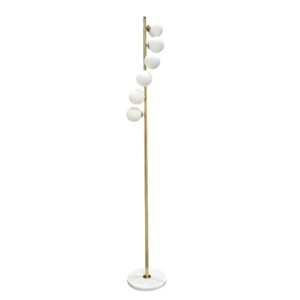 Opalé Gold Floor Lamp