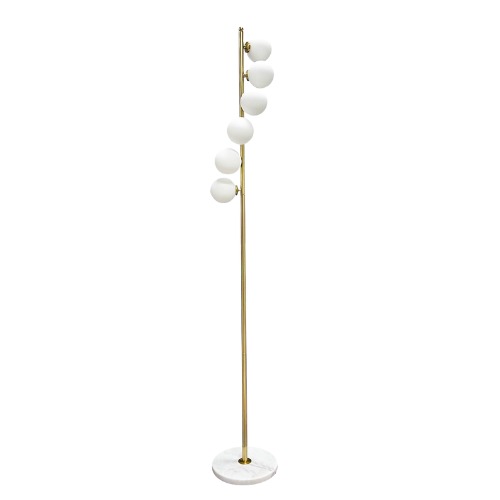 Opalé Gold Floor Lamp