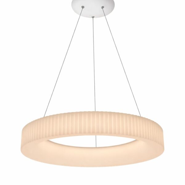 Ribbed Edge Pendant light