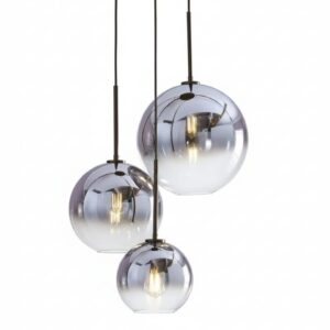 Smokey Grey Globe pendant